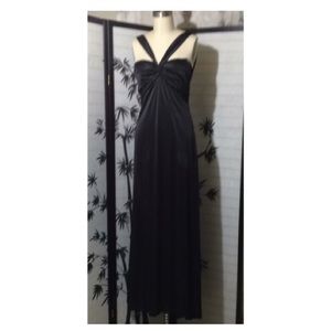 Black strap gown by Windsor